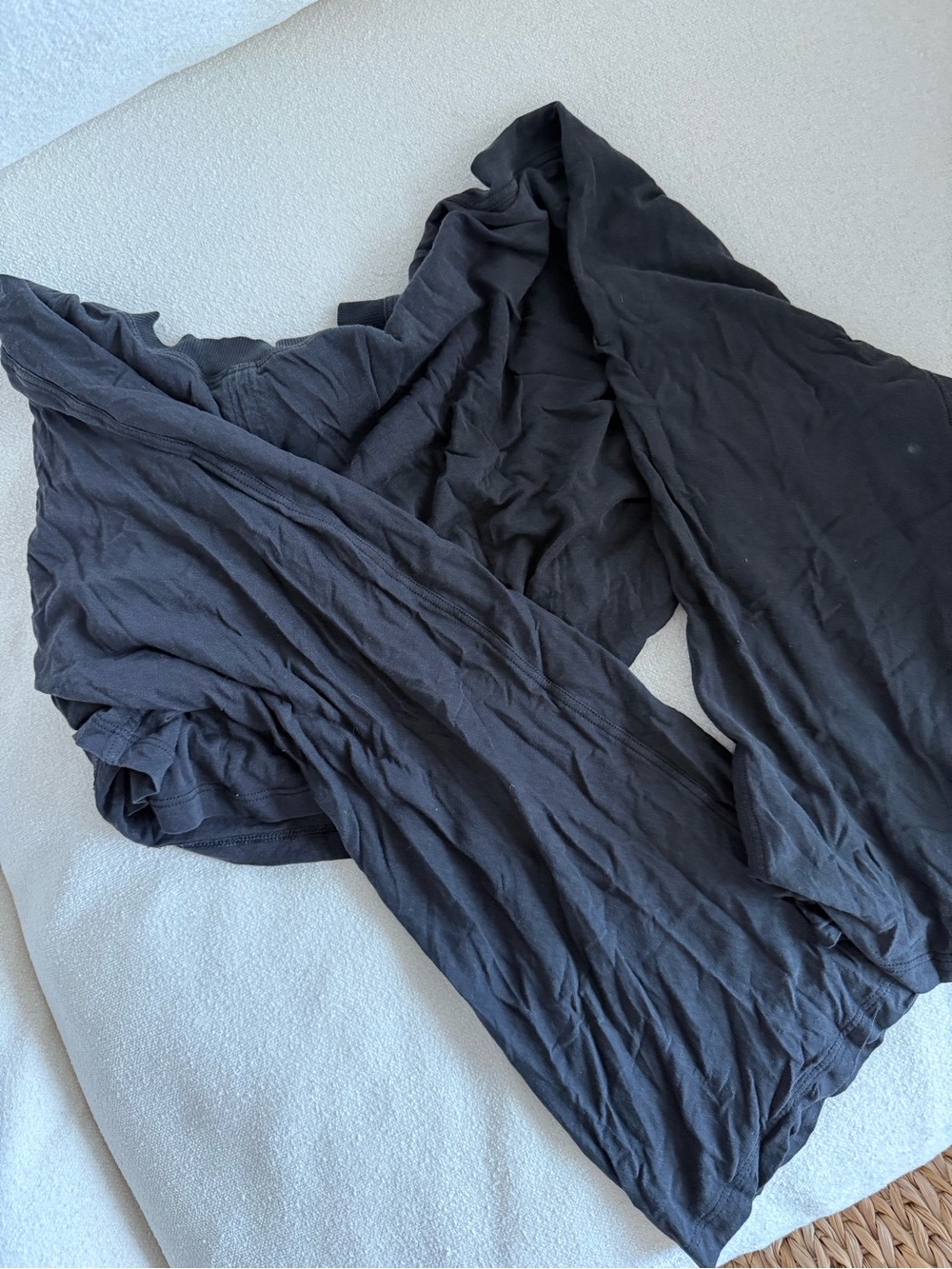 lululemon athletica Black Long Sleeve Crop Top - Picture 2 of 4